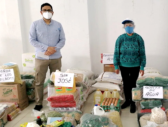 Fenix reconoce el esfuerzo de los comedores populares de Chilca