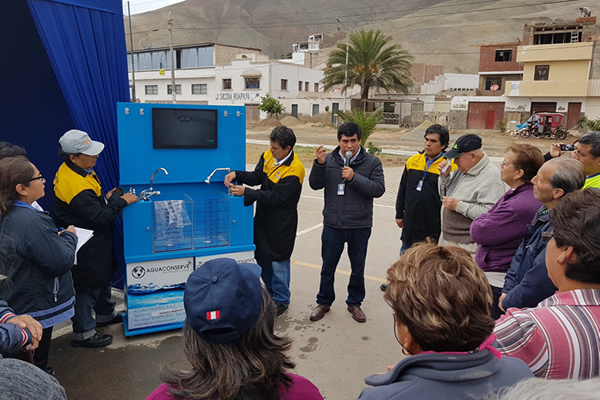"Hogar Azul": La propuesta de Fenix para el ahorro del agua en los hogares Chilcanos