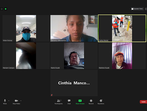 Fenix reinicia su Programa de Monitoreo Socio Ambiental Participativo de manera virtual