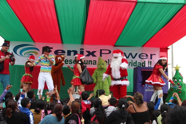 Alegría y confraternidad en la "Navidad Feliz en Las Salinas"
